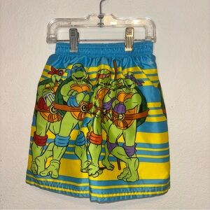Nickelodeon Bright Blue & Yellow Kids Swim Shorts